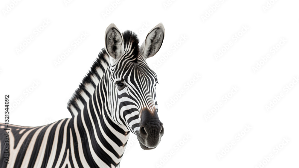 Fototapeta premium PNG Zebra wildlife animal mammal.