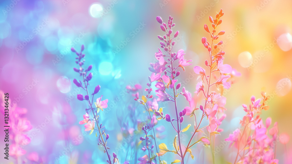 Vibrant, pastel, soft, dreamy, ethereal, and beautiful floral, flower spring background. Backdrop for cosmetics, spa, perfume, beauty salon, florist shop, invitation, gift cards Vibrant, pastel, soft, dreamy, ethereal, and beautiful floral, flower spring background. Backdrop for cosmetics, spa, perfume, beauty salon, florist shop, invitation, gift cards
