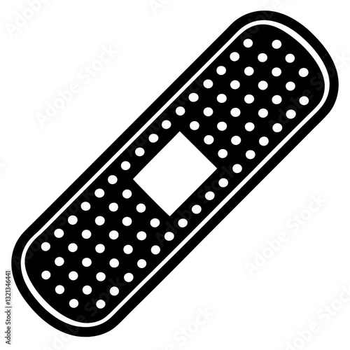 Bandage Icon - Medical Wound Care Symbol