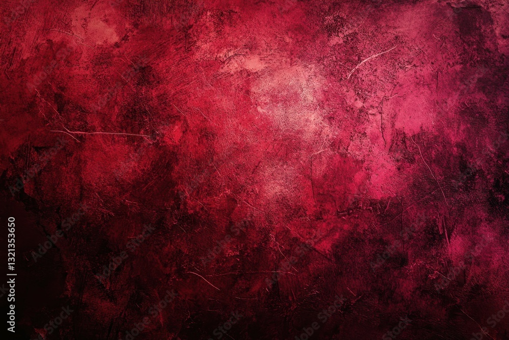 Dramatic red and pink grunge background with texture and dark corners, perfect for artistic themes Dramatic red and pink grunge background with texture and dark corners, perfect for artistic themes
