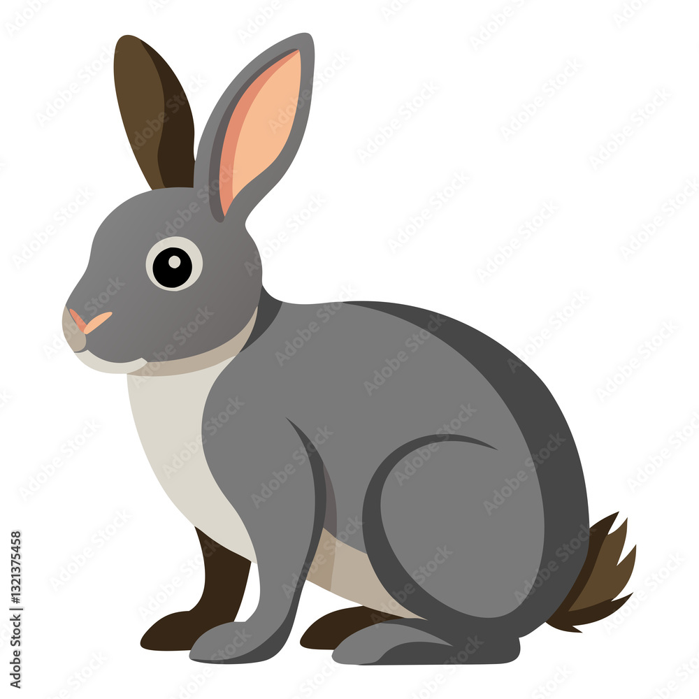 Obraz premium rabbit isolated on white