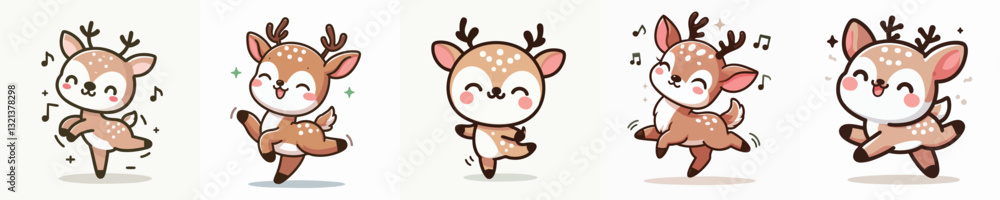Vectors of cute cartoon animal collection Vectors of cute cartoon animal collection