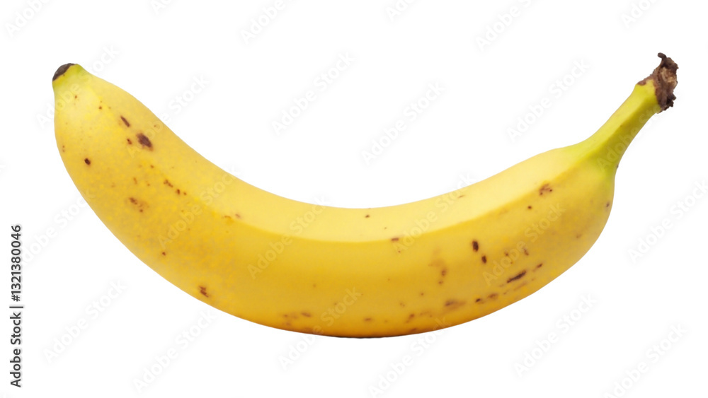 Ripe Banana Isolated on Transparent Background for Food Photography and Healthy Eating Concepts Ripe Banana Isolated on Transparent Background for Food Photography and Healthy Eating Concepts