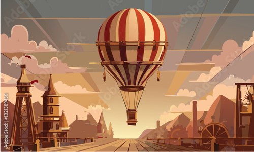 hot air balloon