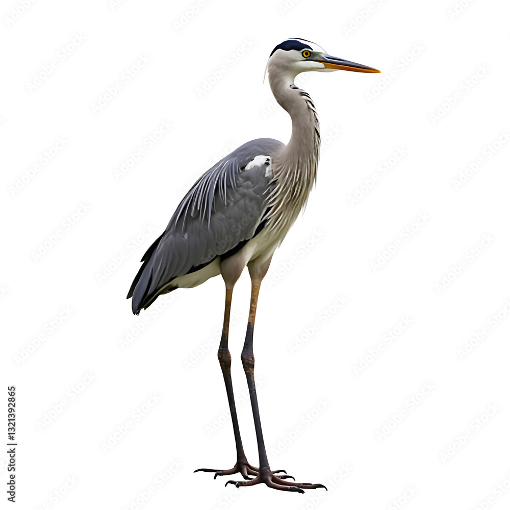 Fototapeta premium Low angle view of egret perching on branch against clear sky,Camargue,France