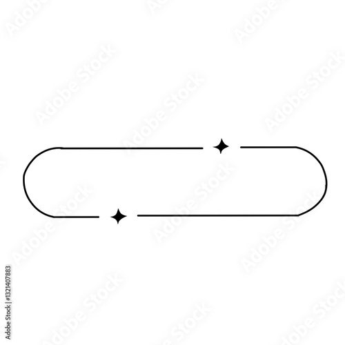 minimalistic shapes sparkling geometric