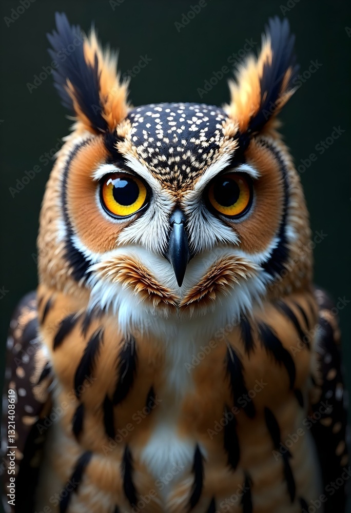 Obraz premium great horned owl