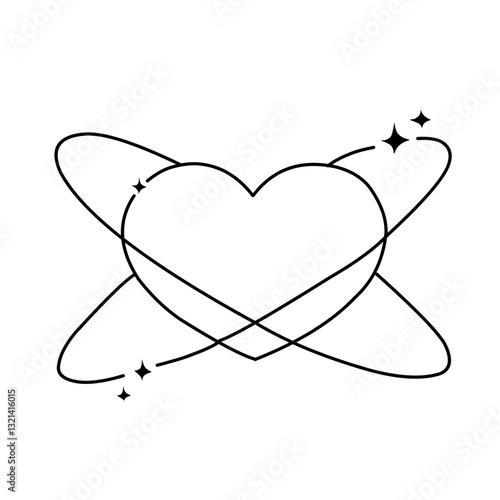 minimalistic shapes sparkling geometric