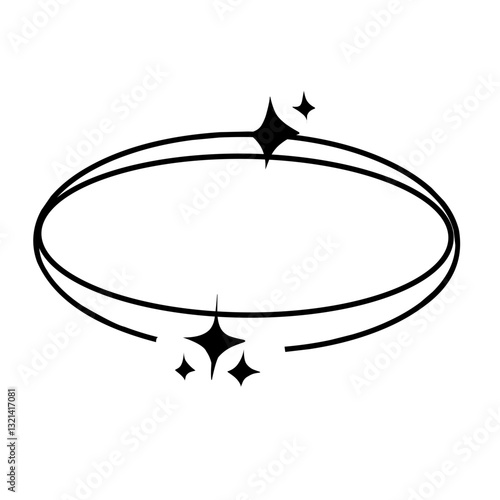 minimalistic shapes sparkling geometric