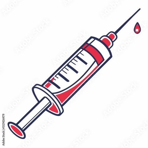 syringe with needle