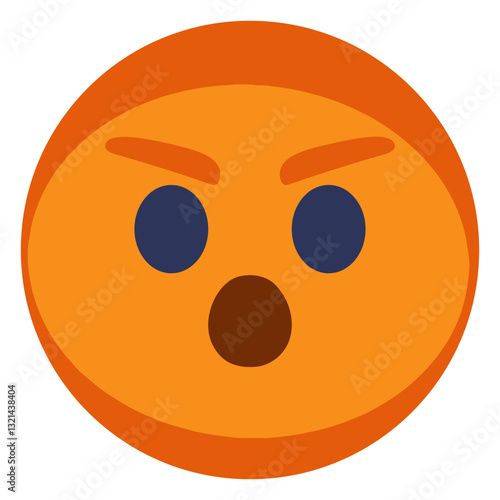 Frustrated Emoji: Expressing annoyance and irritation, this emoji encapsulates a moment of displeasure, conveying raw, unfiltered feelings.
