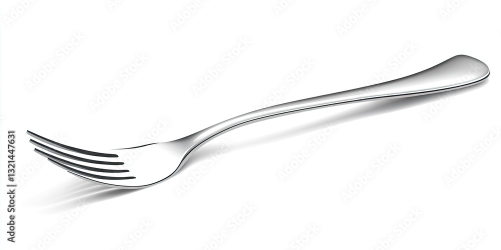 Elegant Stainless Steel Fork
