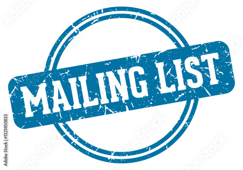 mailing list stamp