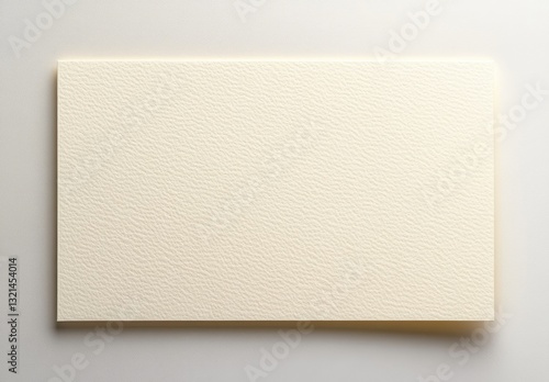 Cream-colored textured paper sheet