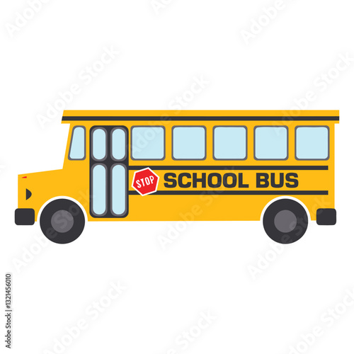  School Bus Icon: A bright yellow school bus, symbolizing education and the journey of young minds.