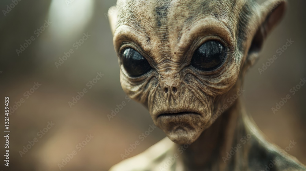 Portrait of an alien Portrait of an alien