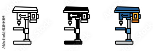 Drill Press is a stationary drilling machine ensuring precision in metalworking, woodworking, and construction applications.
