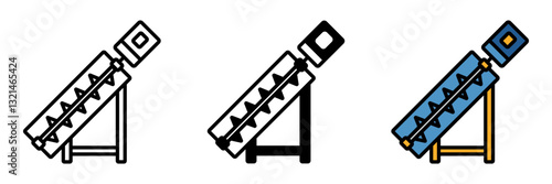 Screw Conveyor is a rotating helical blade system transporting bulk materials in industries like agriculture, mining, and construction.