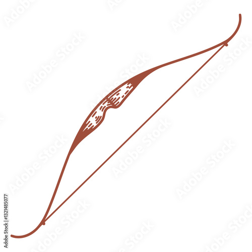 long bow weapon stroke.