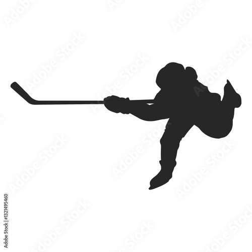 female ice hokey player
