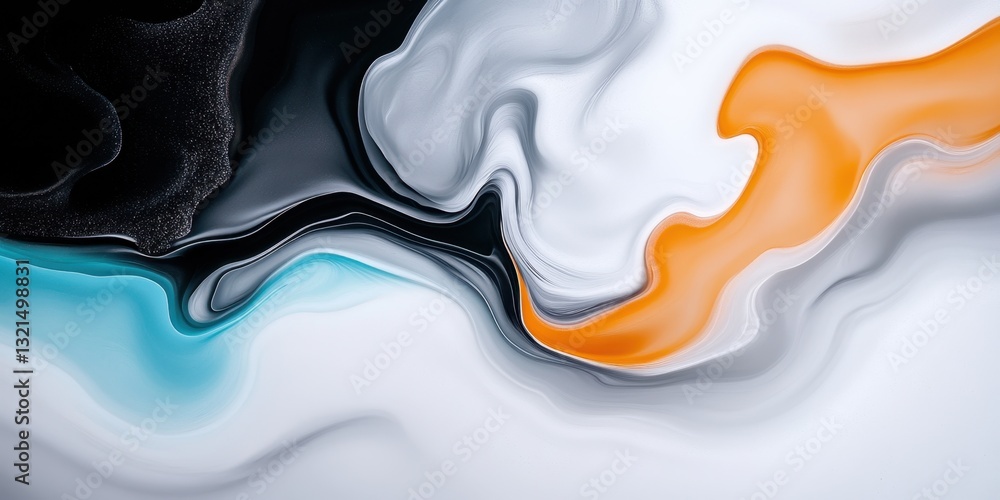 Obraz premium Abstract brown oil bubble pattern, fluid textures with earthy tones and soft background contrasts.