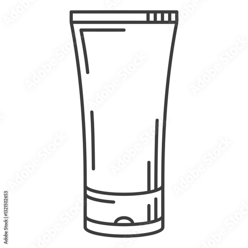 moisturizer cream stroke.