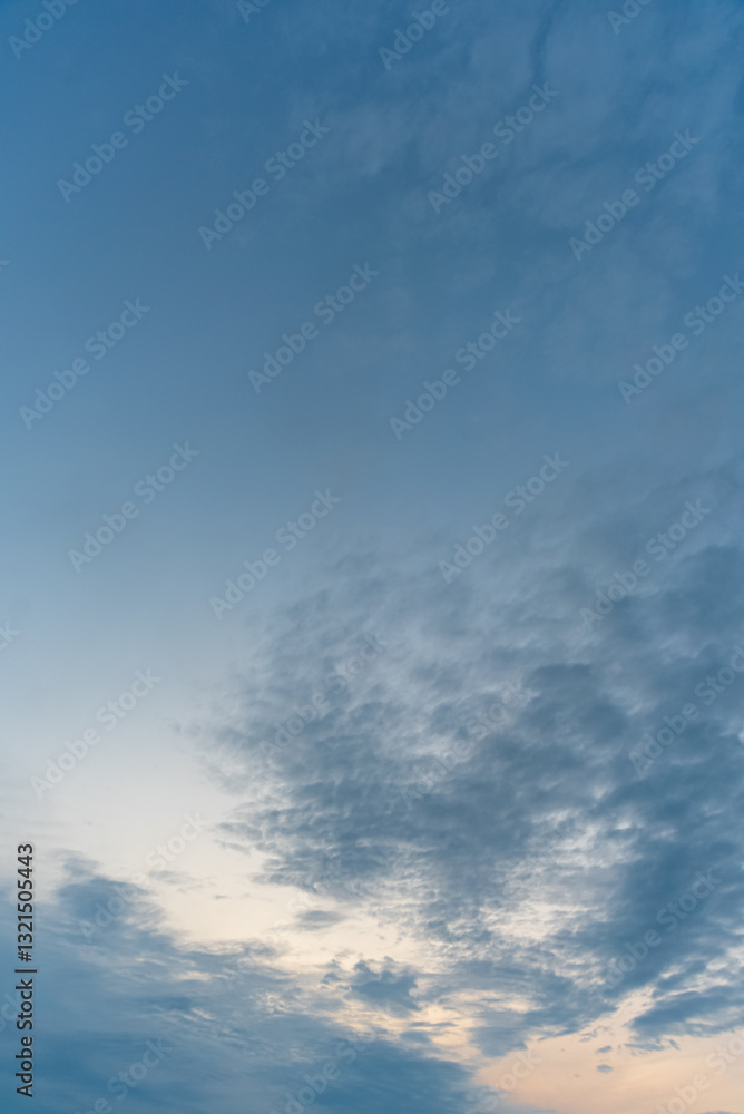 Fototapeta premium Beautiful photo of the sky and clouds