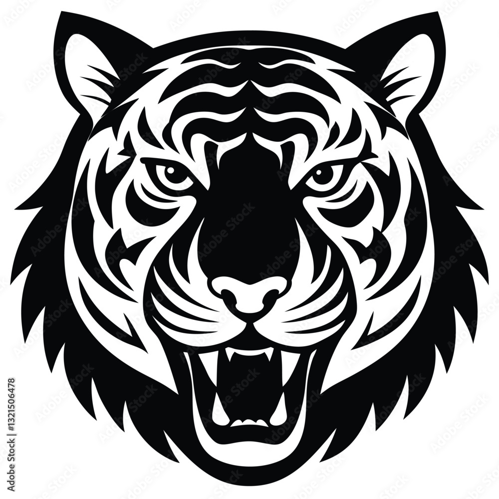 tiger head vector tiger head vector