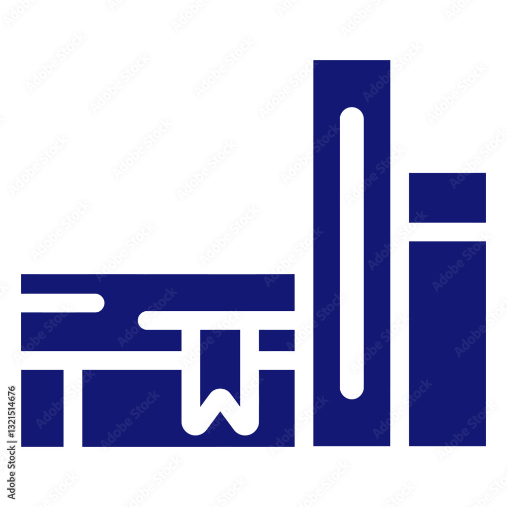 school books icon blue school books icon blue