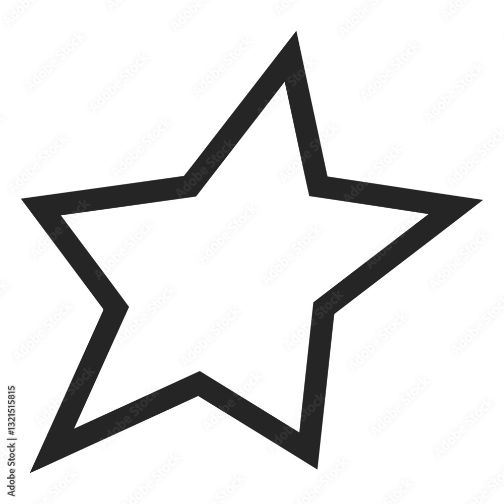 basic star icon. basic star icon.