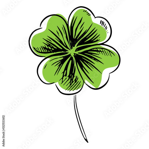 clover leaf simple.