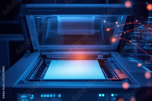 High-Tech Scanner: Digital Document Processing