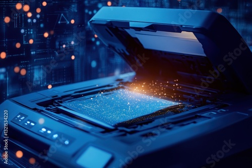 Digital Data Transfer: Scanner Technology and Information Age