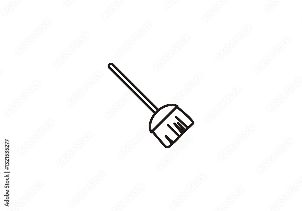 cleaning tool line element symbol logo png template logo icon vector illustration cleaning tool line element symbol logo png template logo icon vector illustration