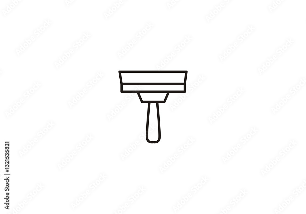 cleaning tool line element symbol logo png template logo icon vector illustration cleaning tool line element symbol logo png template logo icon vector illustration