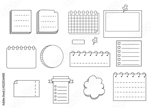 Set of digital pictures, frames and labels. Suitable for decoration of cosmetics, pharmacy products. Vector illustration. EPS 10