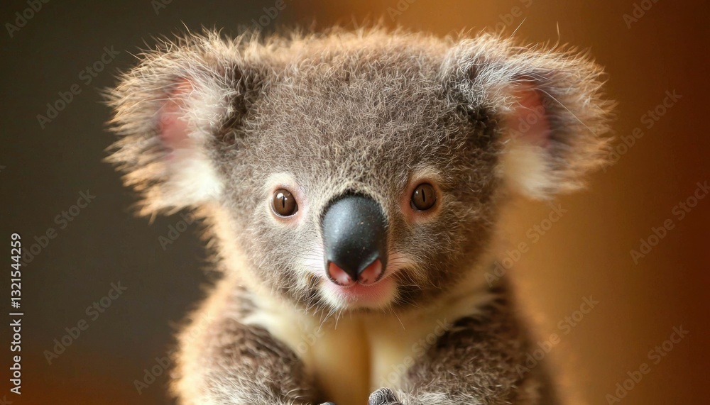 Fototapeta premium Adorable baby koala close-up