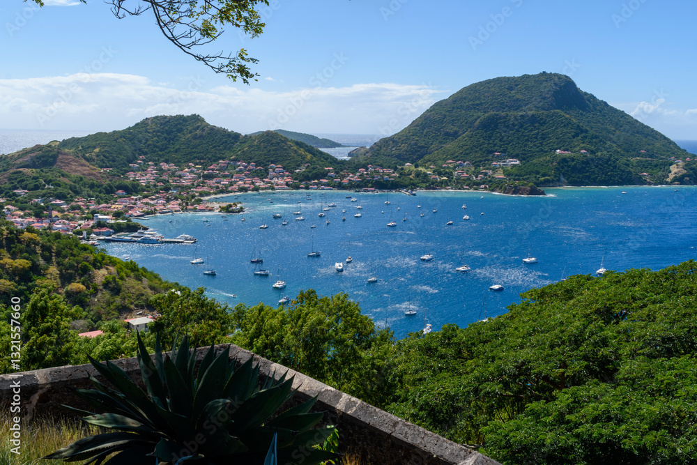 Harbor of Leeward Island Terre de Haut