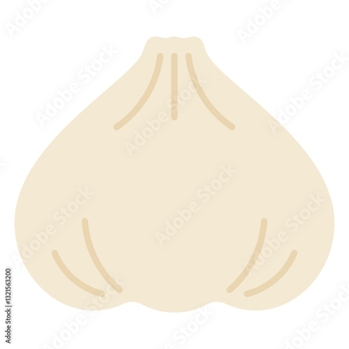 dumpling flat chinese new year.