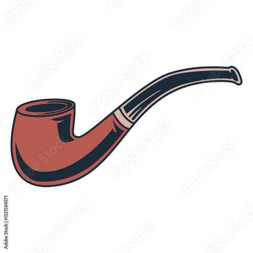 lumberjack wooden pipe icon pipe object.