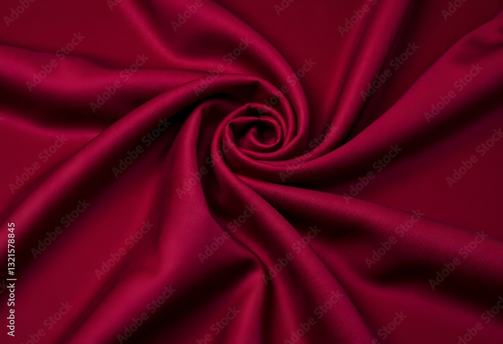 Obraz premium Velvet texture with deep rich colors and soft shadows, plush and sophisticated