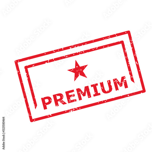 premium square badge.