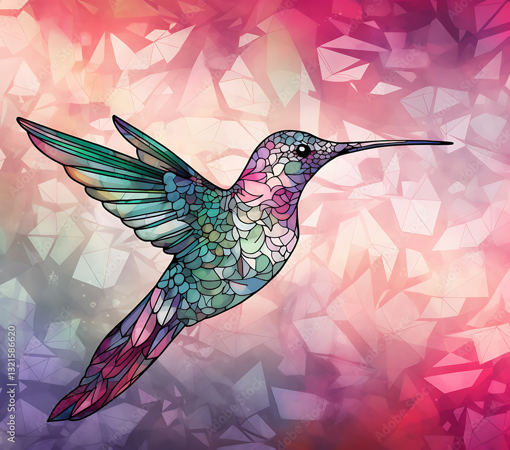 Fototapeta premium Stained Glass Background