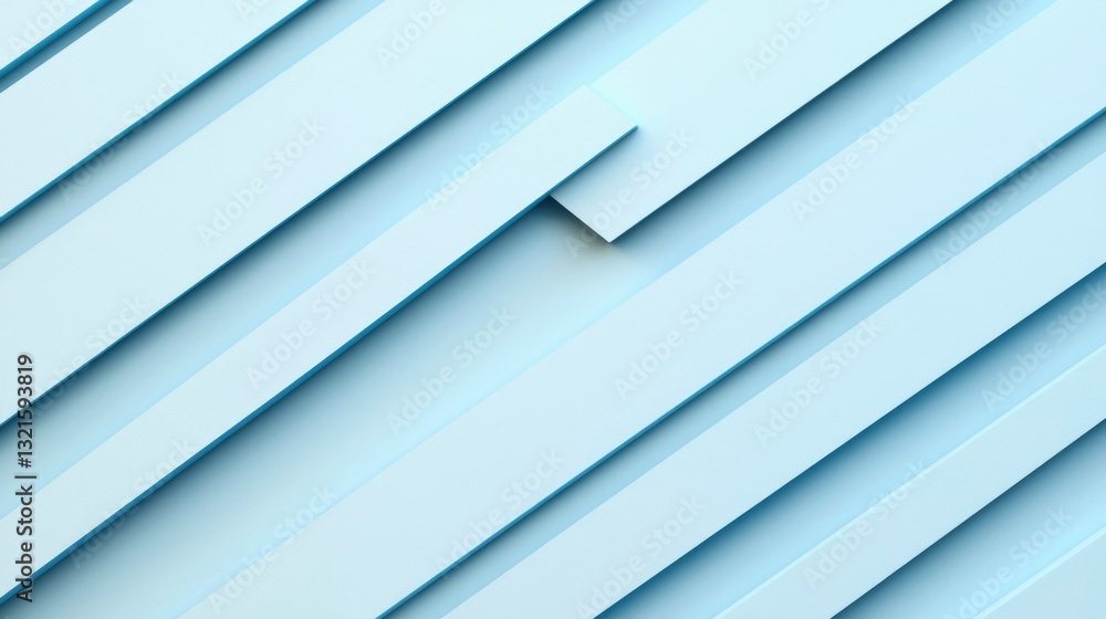 Obraz premium Light blue geometric pattern