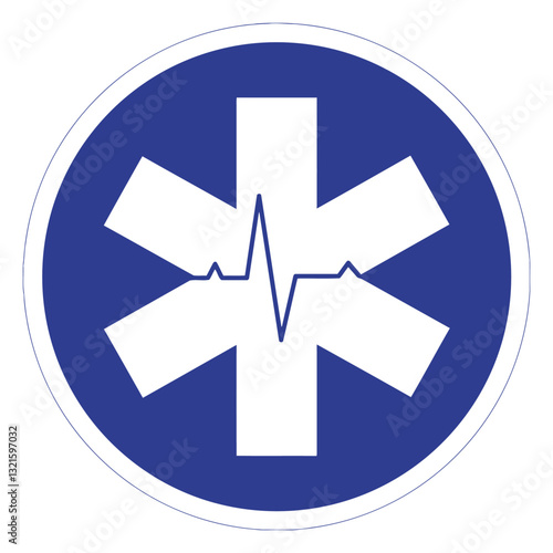 emt heart rate badge.