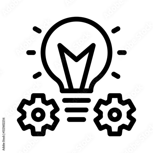 innovation line icon