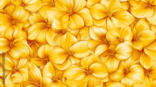 Golden Floral Explosion: A Stunning Visual Feast of Yellow Flowers