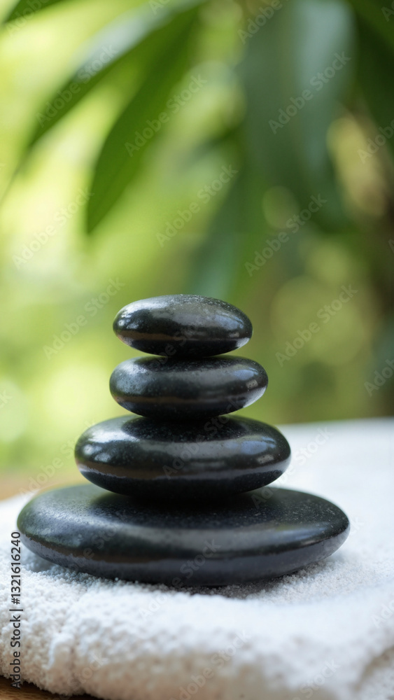 Smooth Black Spa Stones Isolated on Transparent Background for Wellness and Beauty Advertisements Smooth Black Spa Stones Isolated on Transparent Background for Wellness and Beauty Advertisements
