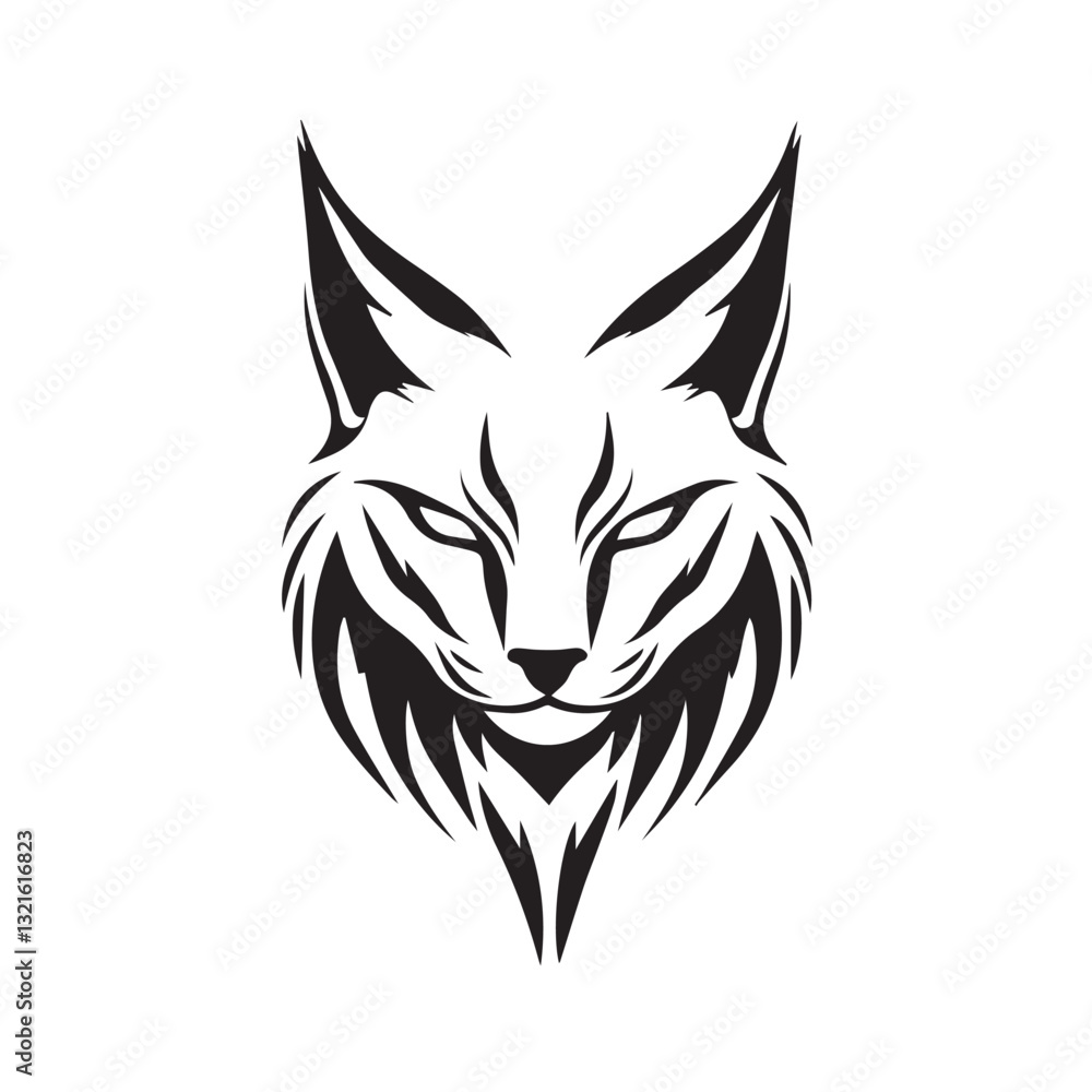 wild cat lynx face sketch,outline,logo,graphics
wild cat lynx face sketch,outline,logo,graphics