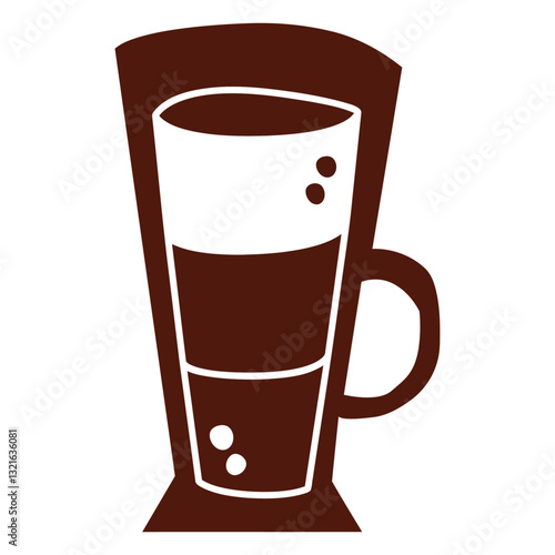 long coffee cup cut out.eps